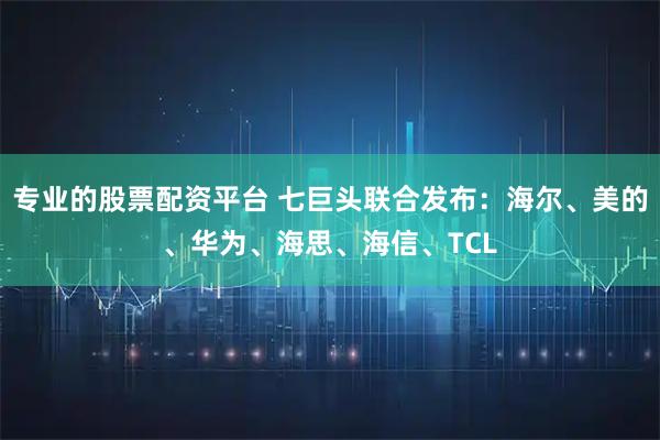 专业的股票配资平台 七巨头联合发布：海尔、美的、华为、海思、海信、TCL